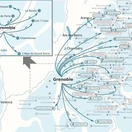 Maison Confort Stationnement Privatif 6 Pers * エシロル